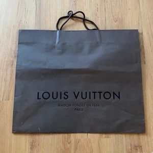 Louis Vuitton Brown Shopping Bag